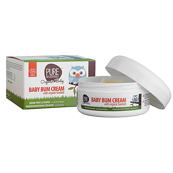 Pure Beginnings Creme pour Fesses de Bebe Baobab Bio