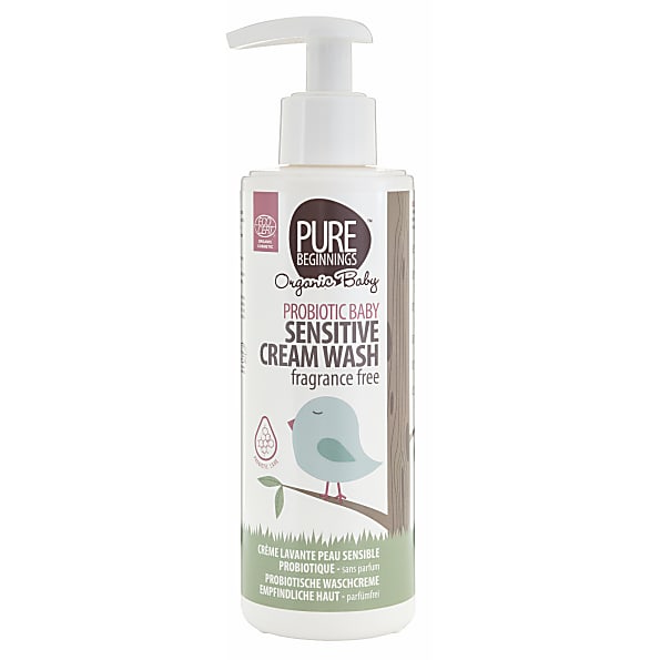 Pure Beginnings Creme Lavante Peau Sensible Probiotique - Sans Parfum