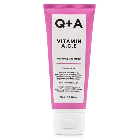 Q+A Masque Gel Chauffant à la Vitamine A.C.E.