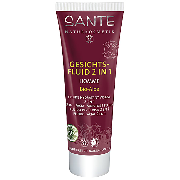 Sante Homme - Fluide Visage Bio - Aloe
