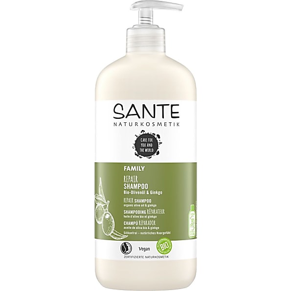 Sante Family - Shampooing Vitalisant Bio - Ginkgo & Olive 500ml