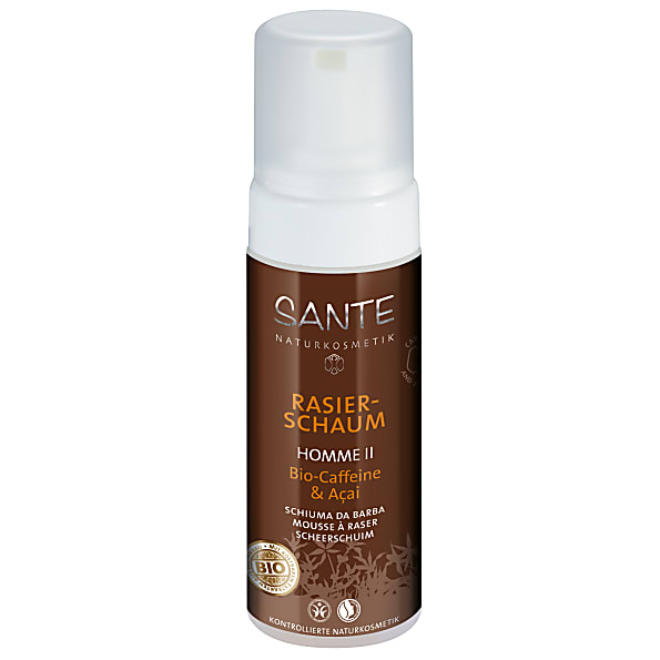 Sante Homme - Mousse à raser Bio - Cafeine & Açaï
