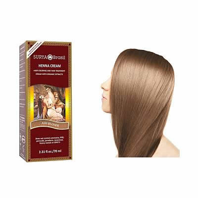 Surya Brasil Crème Colorante Henné Blond Cendré