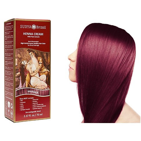 Surya Brasil Crème Colorante Henné Marsala