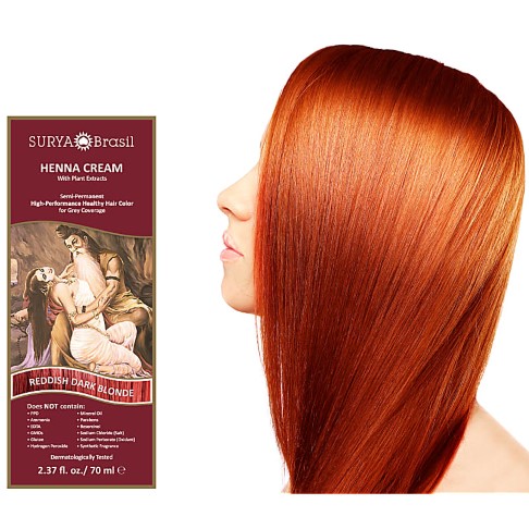 Surya Brasil Crème Colorante Henné Blond Roux Foncé