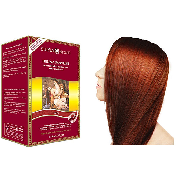 Surya Brasil Creme Colorante Henne Rouge