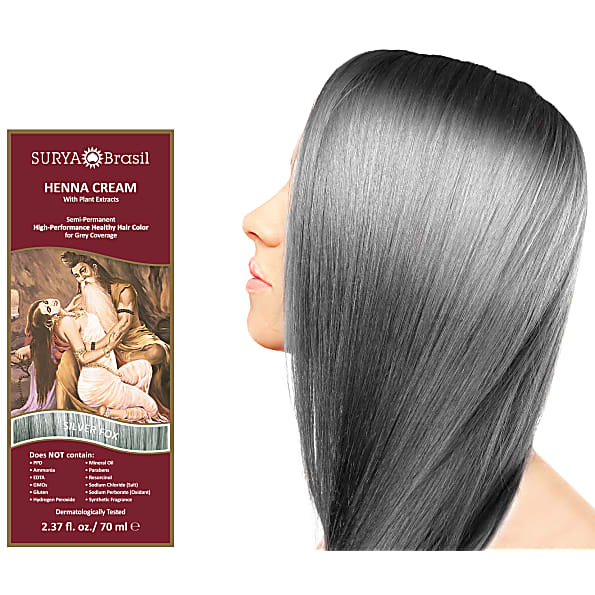 Surya Brasil Creme Colorante Henne Gris Argente