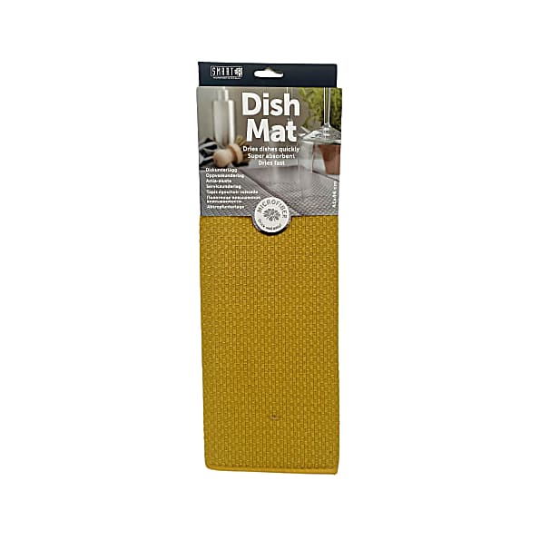 Smart Tapis Vaisselle Microfibre - Moutarde