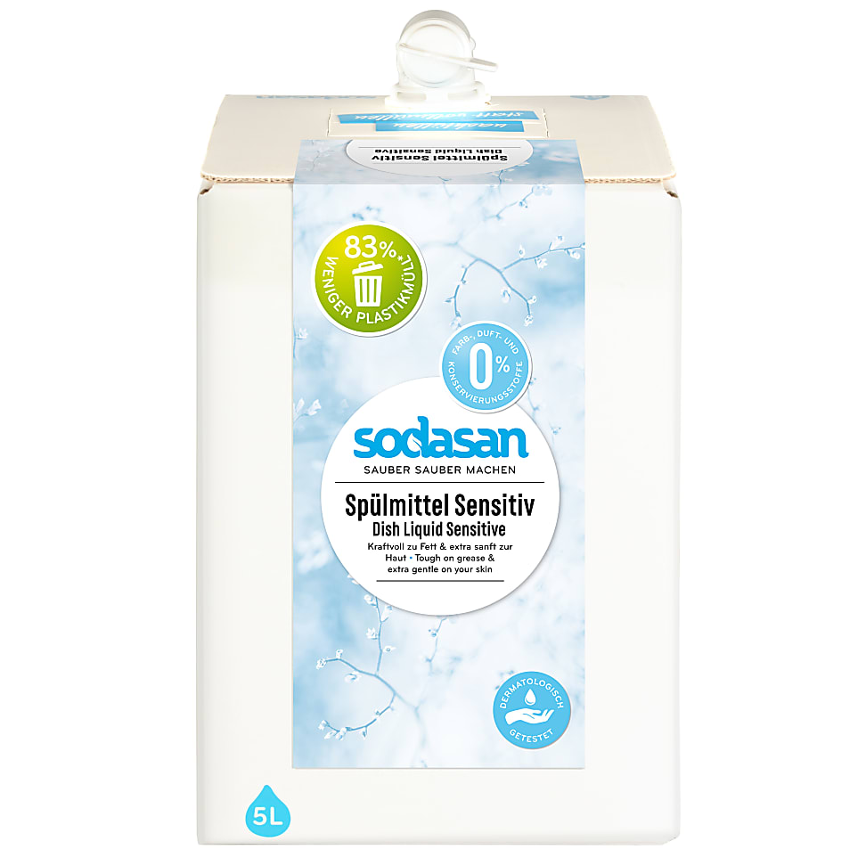 Sodasan Liquide Vaisselle Sensitif 5L