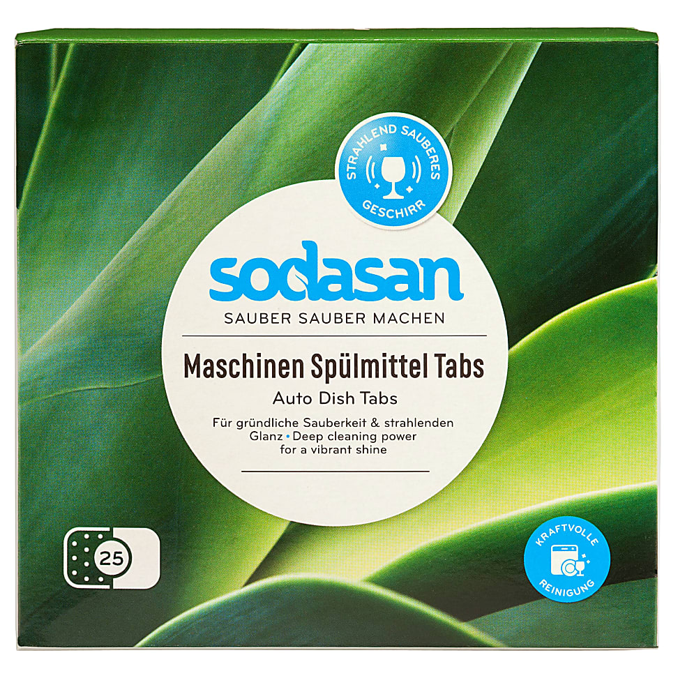 Sodasan Tablettes Lave-Vaisselle (25 pc)