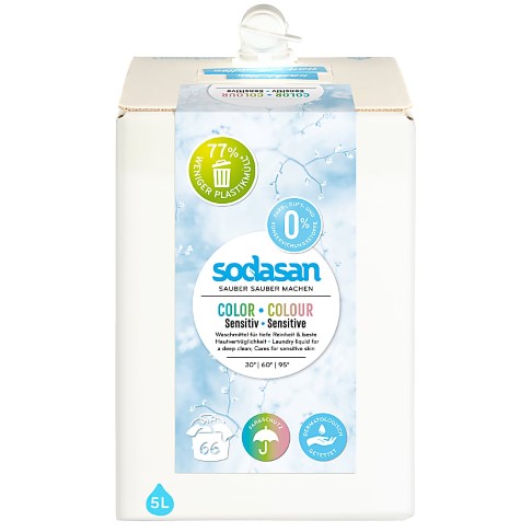 Sodasan Lessive Liquide Couleur Sensitive 5L