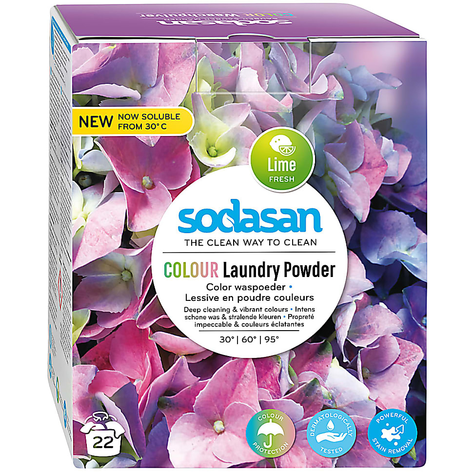 Sodasan Lessive en Poudre Couleurs