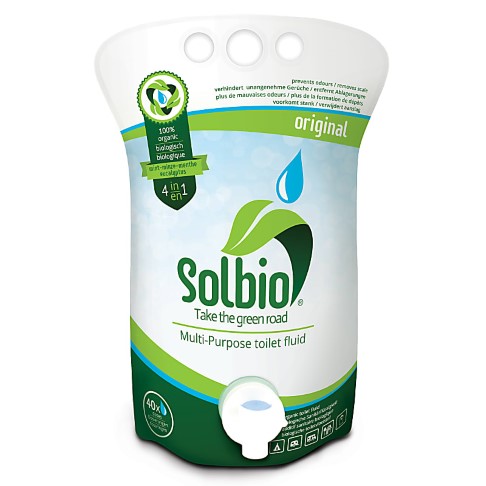 Solbio Liquide de Toilette Organique pour Toilettes Mobiles
