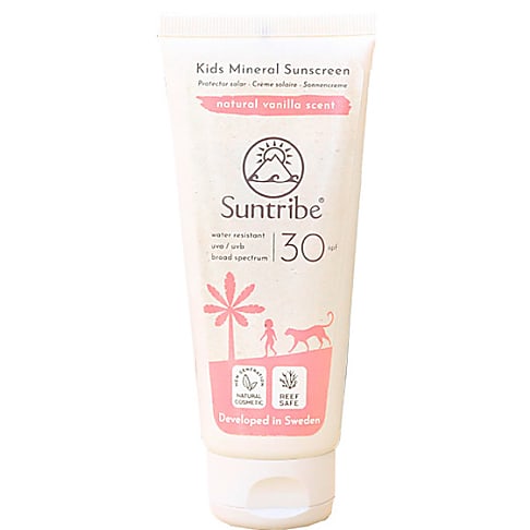 Suntribe Crème Solaire Minérale Naturelle Pour Bébés & Enfants SPF30