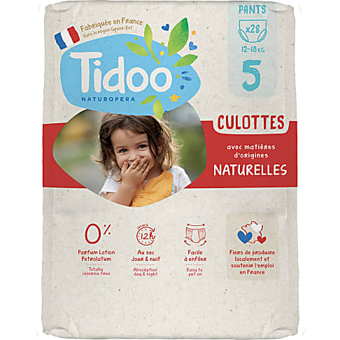 Tidoo - Jumbo 36 Culottes d’apprentissage JUNIOR (T5) – 12/18kg