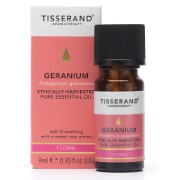 Tisserand Huile Essentielle de Géranium Bio 9 ml