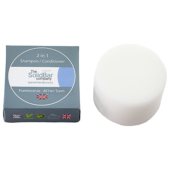 The Solid Bar Company Frankincense Barre Shampooing & Apres-Shampoo...