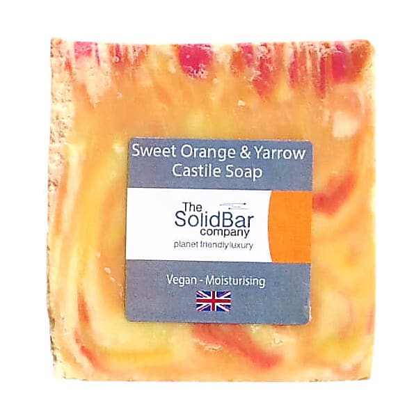 The Solid Bar Company Savon de Castille Orange et Millefeuille