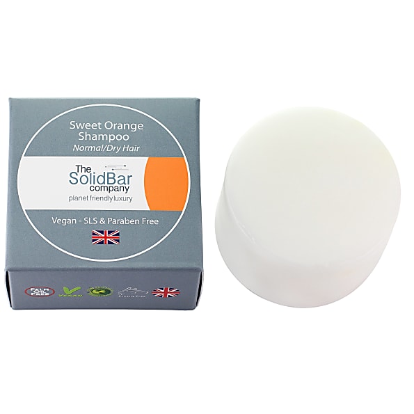 The Solid Bar Company Shampooing Orange Douce 35 Lavages (Normaux &...