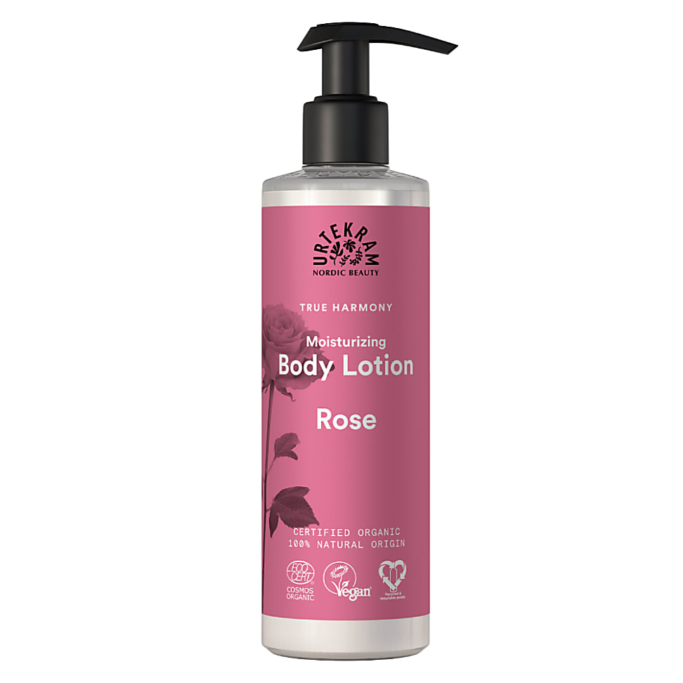 Urtekram - Lotion Corps - Rose - 245 ml