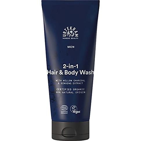 Urtekram Gel Douche Corps & Cheveux Hommes - Baobab Aloe Vera