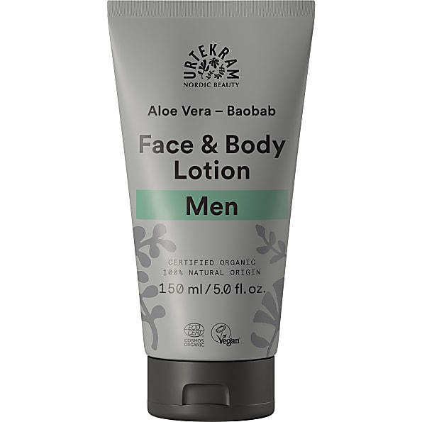 Urtekram Lotion Visage & Corps Hommes - Baobab Aloe Vera