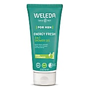 Weleda Gel Douche pour Hommes - Energy Fresh 3 en 1