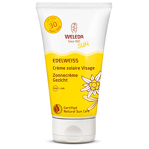 Weleda Creme Solaire Visage à l'Edelweiss SPF30