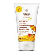 Weleda Lait Solaire Peaux sensibles à l’Edelweiss SPF30