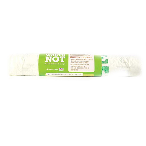 Waste Not Sacs Biodegradables à Compost 10L