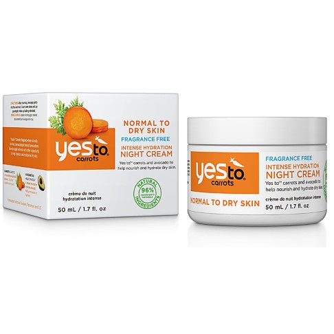 Yes To Carrots - Crème de Nuit Réparatrice