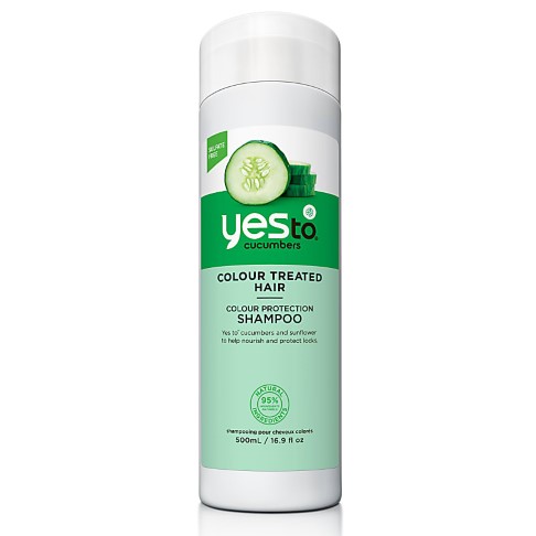 Yes To Cucumbers - Shampooing Cheveux Colorés
