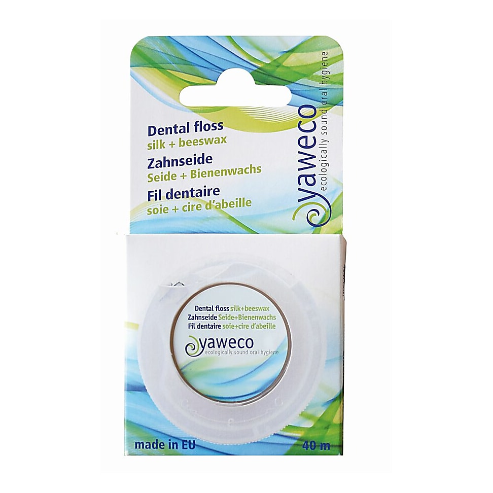 Yaweco Fil Dentaire soie + cire d'abeille