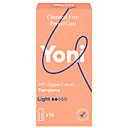 Yoni Tampons en Coton Bio - Light (16 tampons)