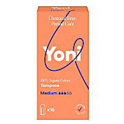 Yoni Tampons en Coton Bio - Medium (16 tampons)
