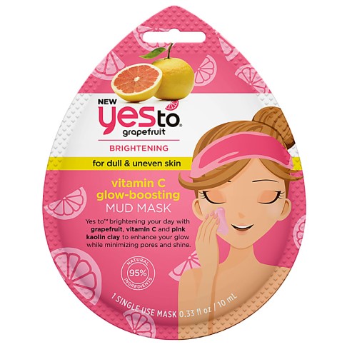 Yes to Grapefruit Glow Boosting Masque de Boue - Usage Unique