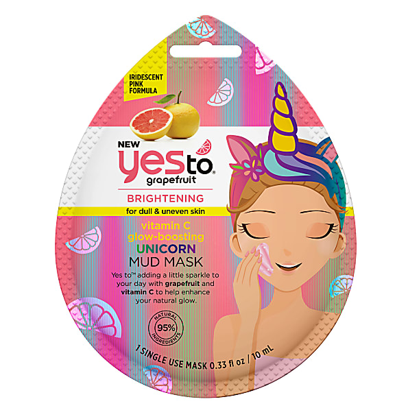 Yes to Grapefruit Glow-Boosting Licorne Masque de Boue avec Vitamin...