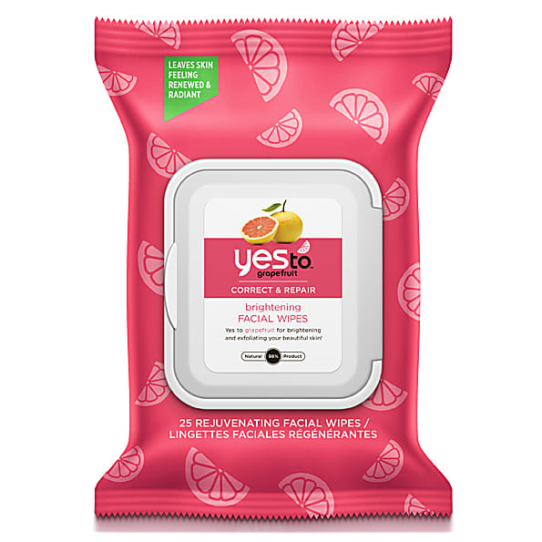 Yes to Grapefruit Lingettes Visage Éclaircissantes