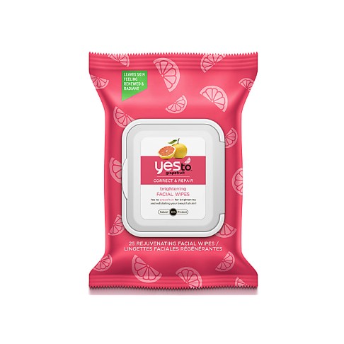 Yes to Grapefruit Lingettes Visage Éclaircissantes