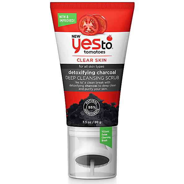 Yes to Tomatoes Exfoliant Detoxifiant au Charbon de Bois
