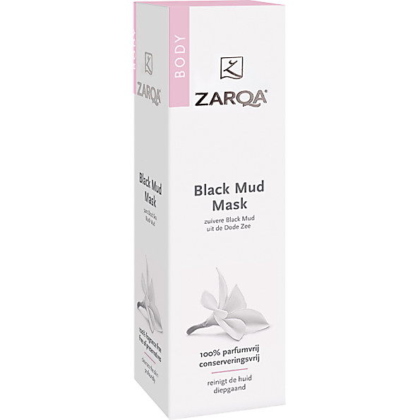 Zarqa Masque Corps Boue Noire