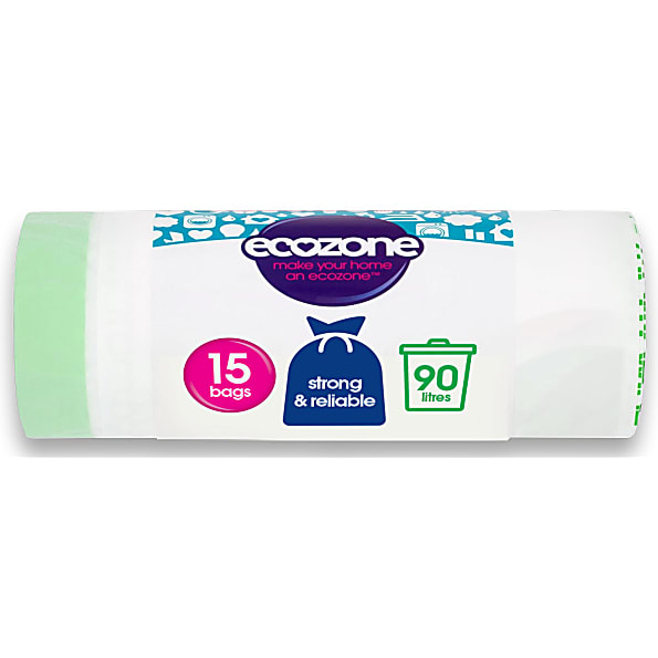 Ecozone Sacs à Ordures Biodegradables 90L