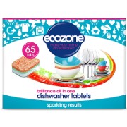 Ecozone - Tablettes lave-vaisselle Brillance - 65 tablettes