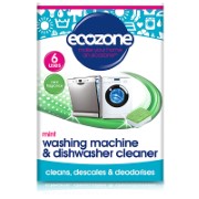 Ecozone Tablettes Nettoyantes Lave-Vaisselle & Lave-Linge Menthe (6pc)