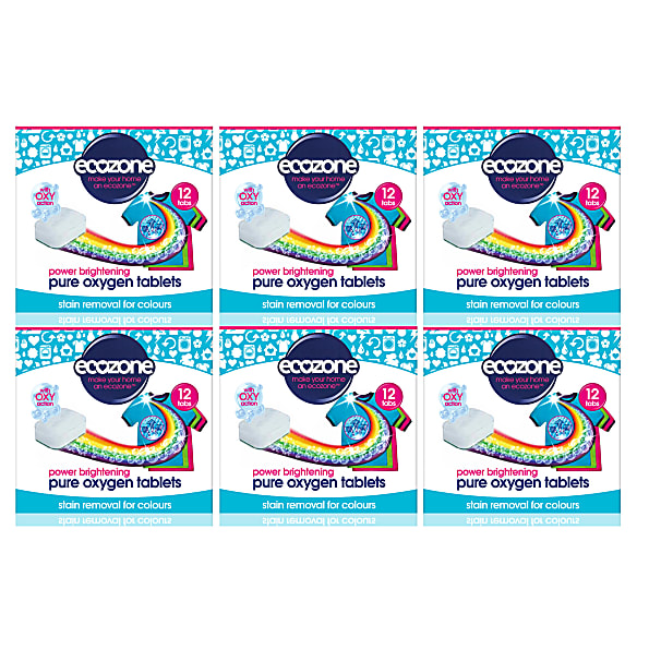 Ecozone - Pastilles Detachantes linge colore (PACK DE 6)